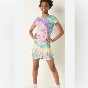 VS Pink Colorful Tie-Dye Dress